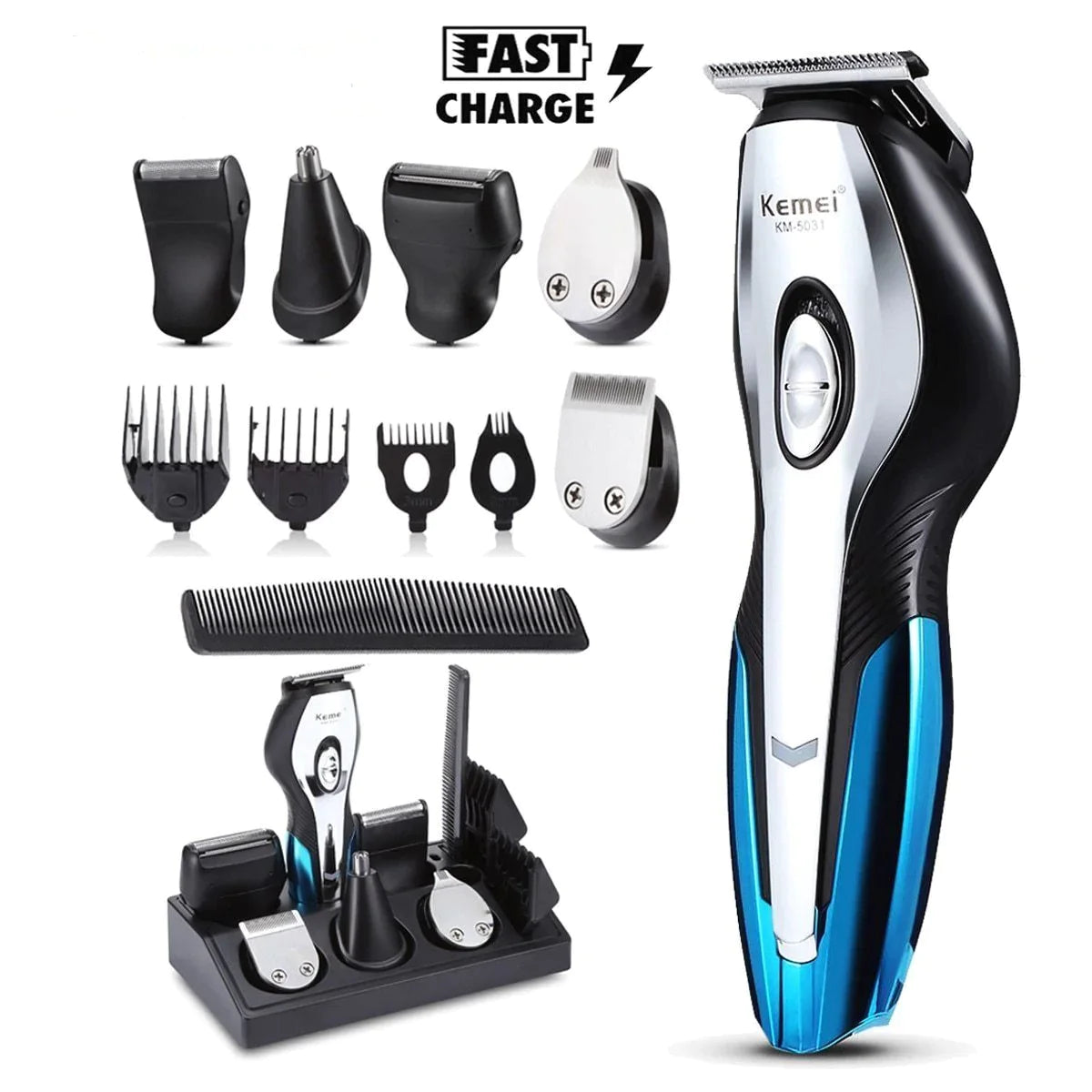 11 in 1 Electric Beard Trimmer Kit For Men