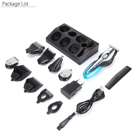 11 in 1 Electric Beard Trimmer Kit For Men