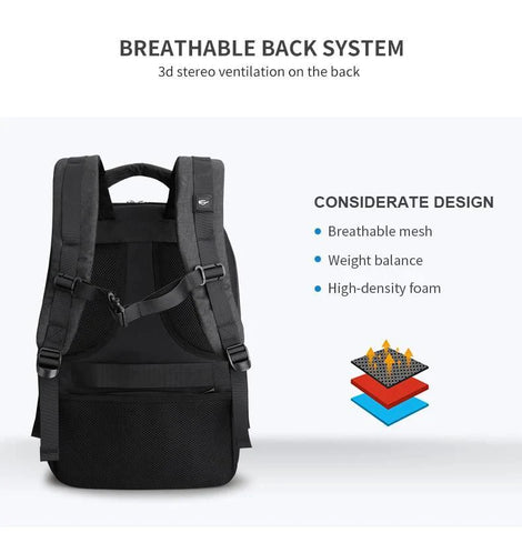 15 inch Laptop Backpack - Large Capacity Casual Style Bag