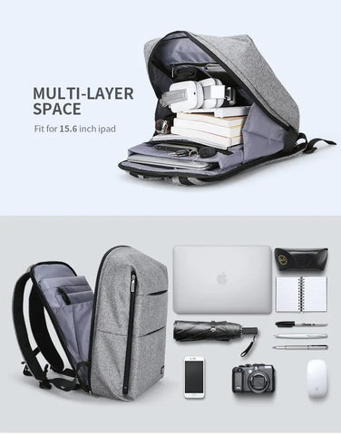 15 inch Laptop Backpack - Large Capacity Casual Style Bag