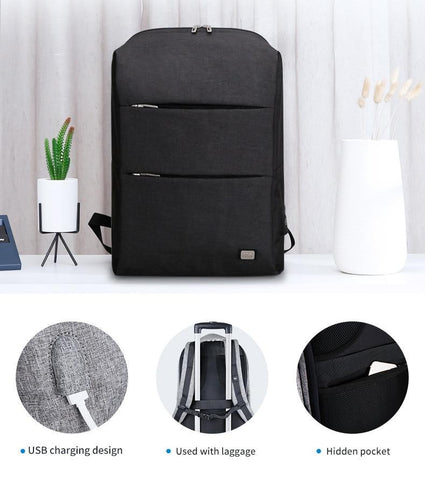 15 inch Laptop Backpack - Large Capacity Casual Style Bag