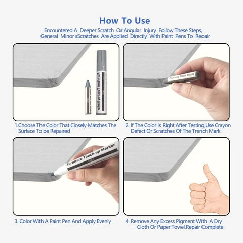 Furniture Repair Kits 17PCS Wood Markers Wax Sticks