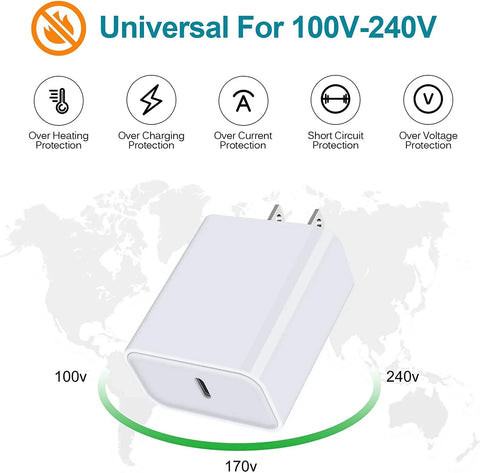 20W USB C Wall Charger fast Charger