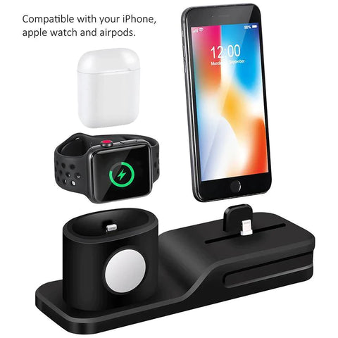 3 In 1 Charging Dock Station Stand Organizer