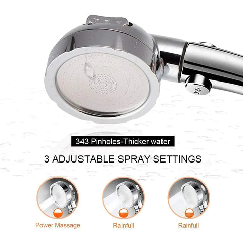 3 In 1 High-Pressure Shower Head