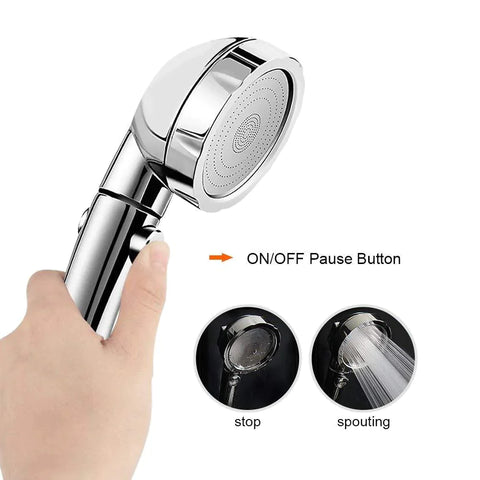 3 In 1 High-Pressure Shower Head