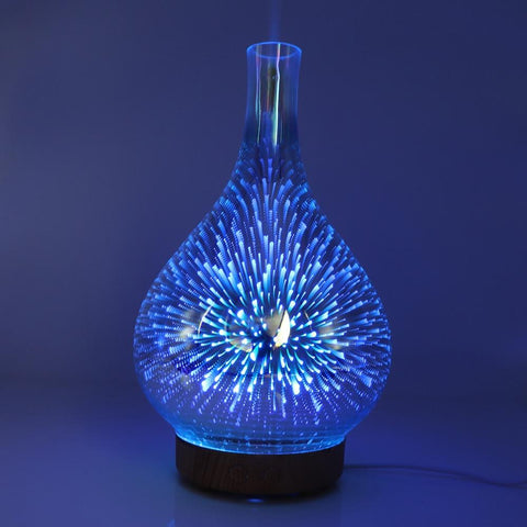 3D Firework Air Humidifer with Essential Oil Diffuser