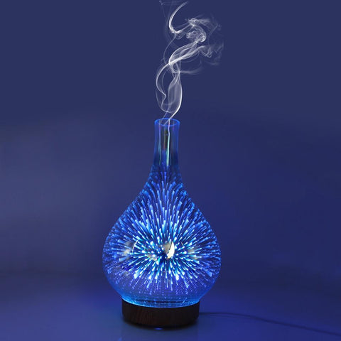 3D Firework Air Humidifer with Essential Oil Diffuser