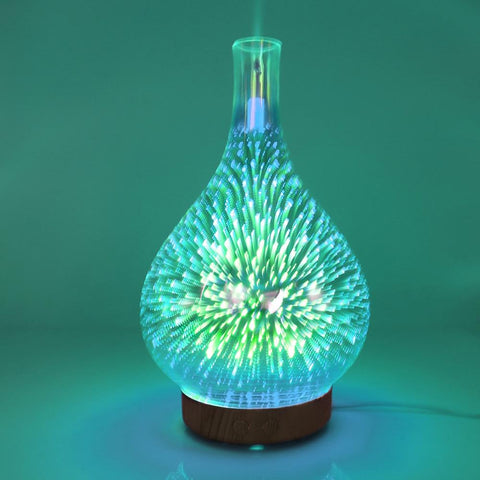 3D Firework Air Humidifer with Essential Oil Diffuser