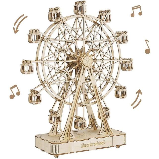 3D Grand Ferris Wheel Puzzles for Adults, Building Crafts Toy Gift for Adult and Teens 232 PCS toys EvoFine 