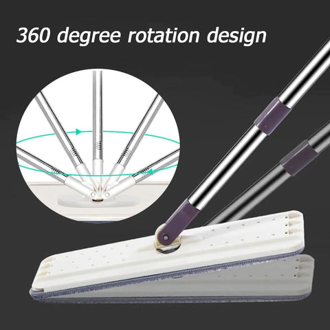 4 in 1 Multi Functional Flat Floor Mop and Bucket Set