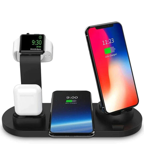 4 in 1 Wireless Charger Station For Smartphone