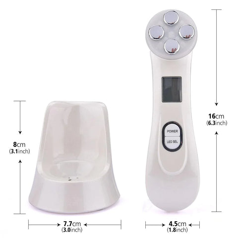 5 in 1 LED facial massager skin tightening Device