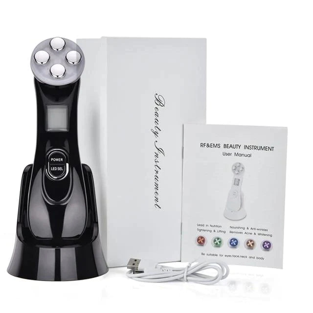 5 in 1 LED facial massager skin tightening Device facial massager EvoFine with box 2 