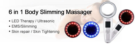 6 in 1 Slimming Cellulite Removal Massager for Face and Body