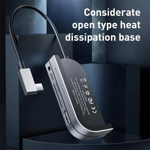 6 in 1 USB C HUB for Type C Devices