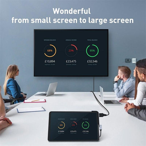 6 in 1 USB C HUB for Type C Devices