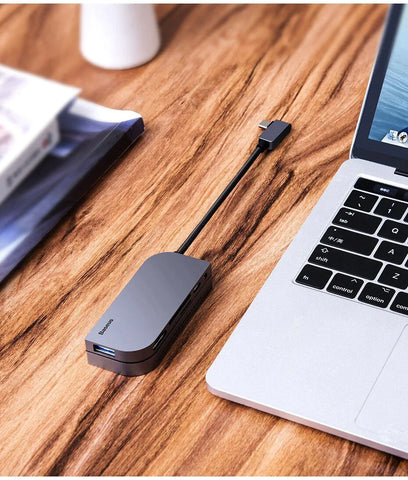 6 in 1 USB C HUB for Type C Devices