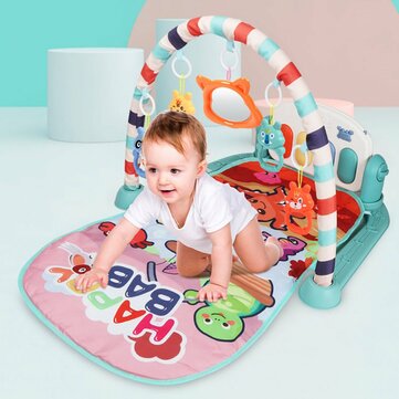 Multi-functional Baby Gym with Play Mat Keyboard