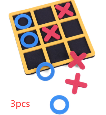 Multifunctional children's table accessories EVA Tic-Tac-Toe