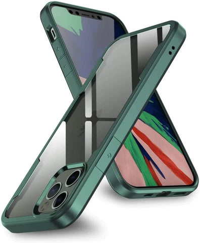 Clear PC +TPU case for iPhone