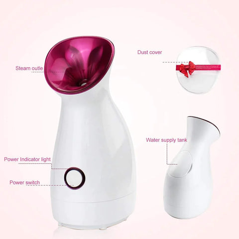 Facial Steamer Nano Ionic Hot Mist Face Steamer