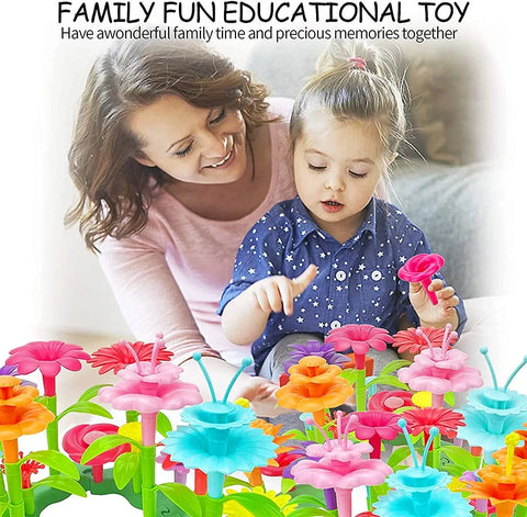 Flower Garden Building Toys for Girls