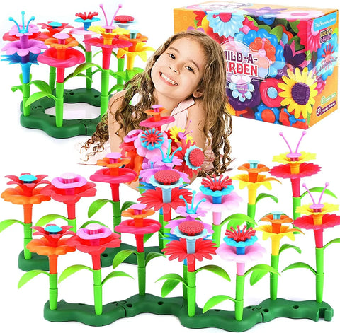 Flower Garden Building Toys for Girls