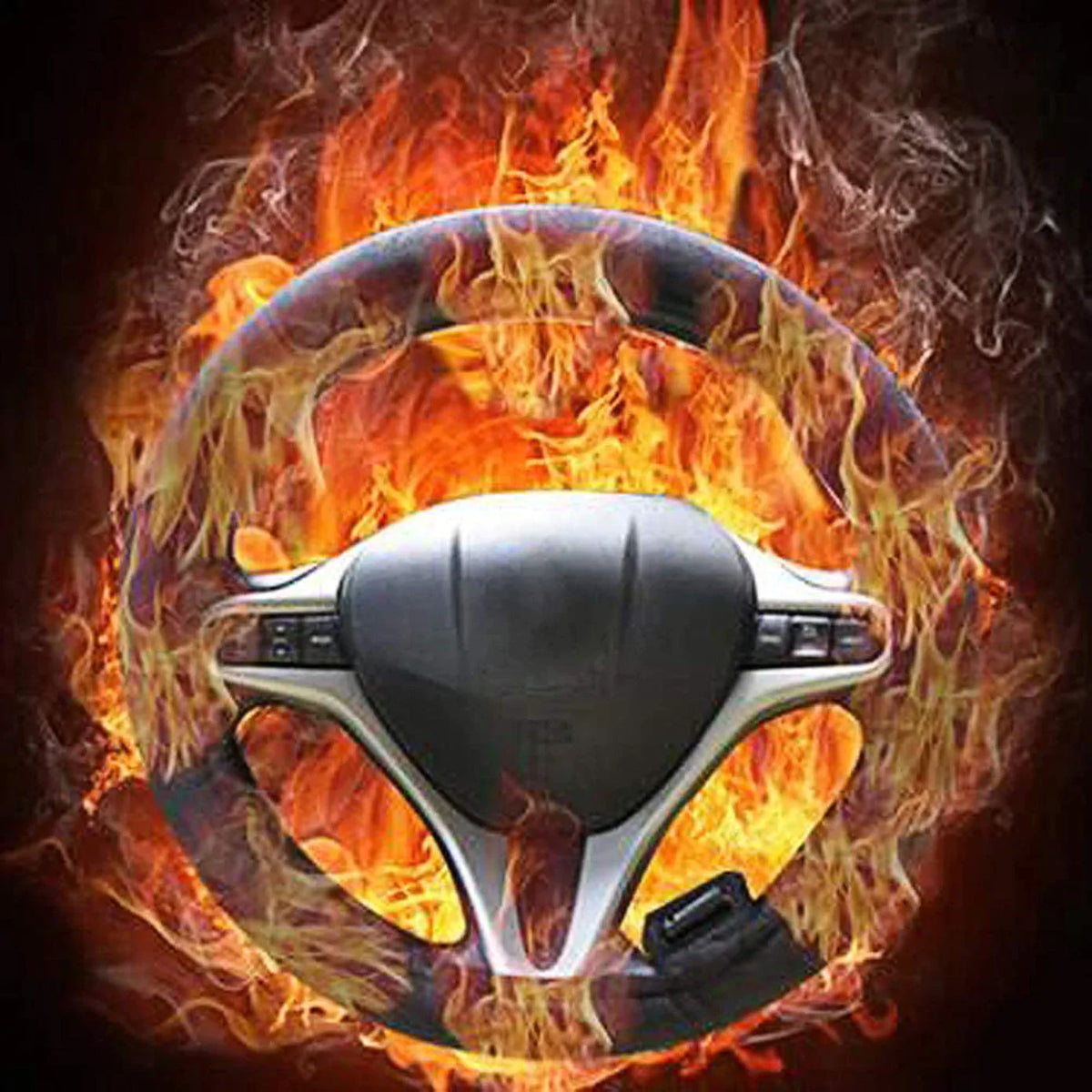 Heated Steering Wheel Cover