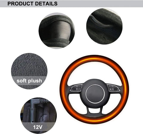 Heated Steering Wheel Cover