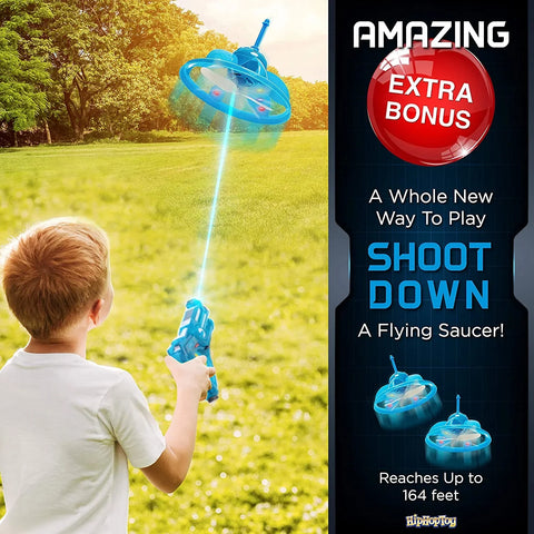 Kids Laser Tag Gun Game with Flying Toy Drone Target