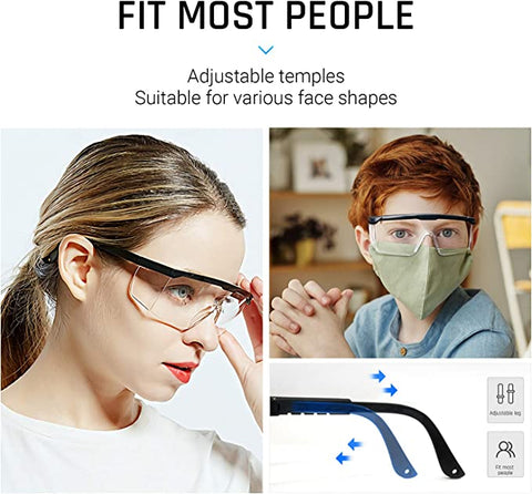 Safety Glasses Industrial Goggles with Anti-fog Lens