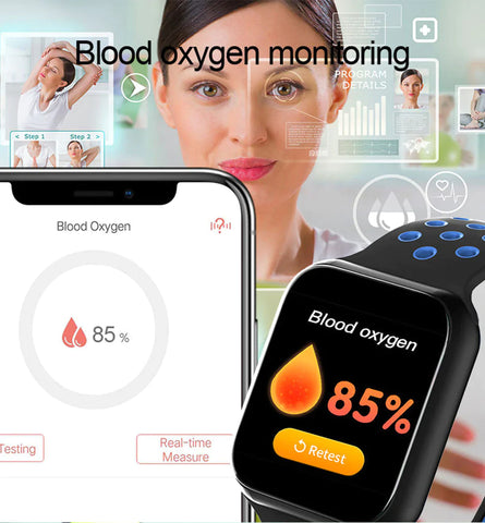 Fitness Tracker with Heart Rate Monitor,1.4 Inch Touch Screen Smartwatch