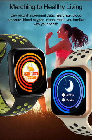 Fitness Tracker with Heart Rate Monitor,1.4 Inch Touch Screen Smartwatch