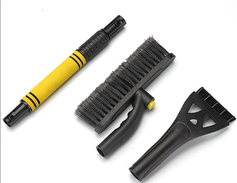 Snow Brush Broom Tool No Scratch 3 in 1 Ice Scraper