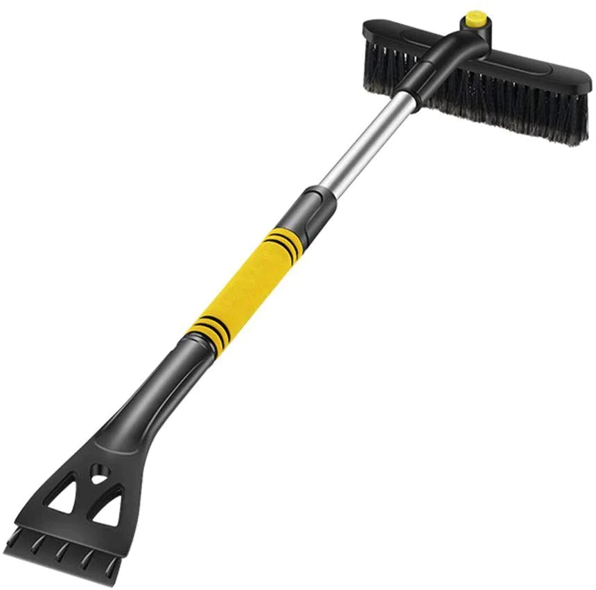 Snow Brush Broom Tool No Scratch 3 in 1 Ice Scraper