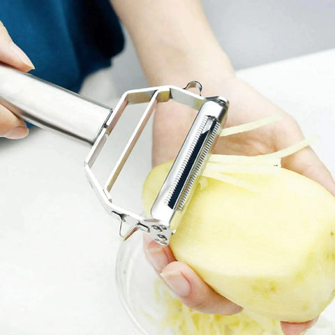 Stainless Steel Dual Blade Vegetable Peeler