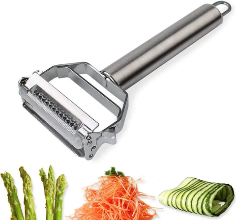 Stainless Steel Dual Blade Vegetable Peeler