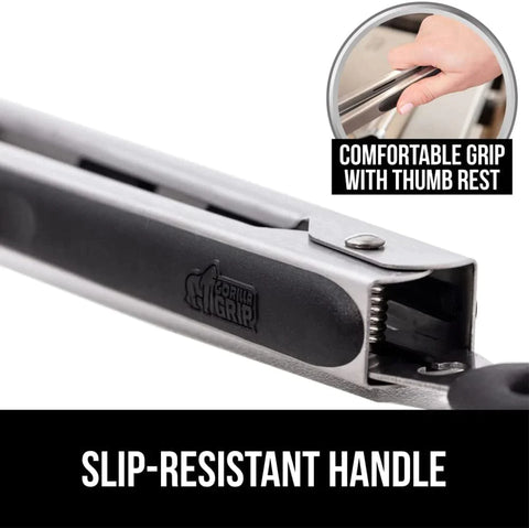 Stainless Steel Silicone Tongs for Cooking