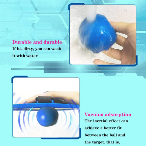 Stick Stress Balls Toys, Globbles Sticky Balls, Colorful Baby Toy Balls -4 pack