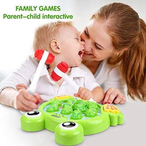 Whack A Frog Game Toy, Fun Gift for Boys & Girls