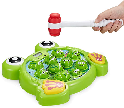 Whack A Frog Game Toy, Fun Gift for Boys & Girls