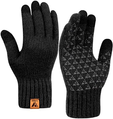 Winter Knit Gloves with Upgraded Touch Screen