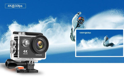 Action Camera, 4K Ultra HD WiFi Waterproof Action Camera