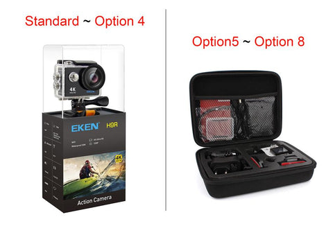 Action Camera, 4K Ultra HD WiFi Waterproof Action Camera