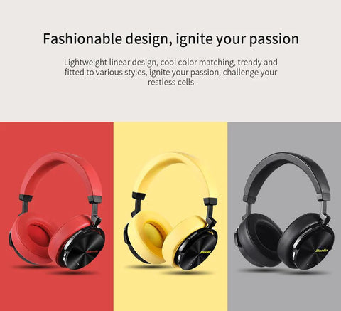 Active Noise Cancelling Wireless Bluetooth Headphones