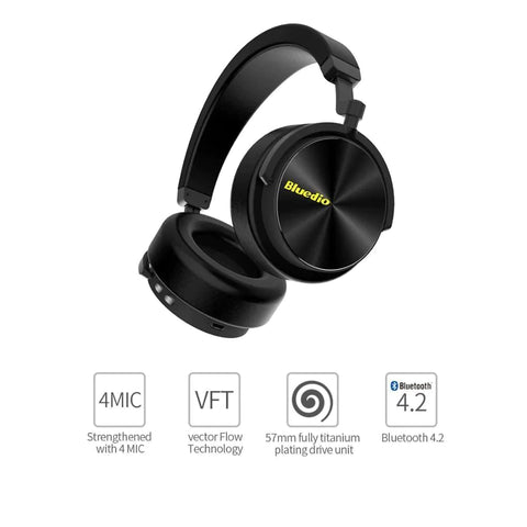 Active Noise Cancelling Wireless Bluetooth Headphones