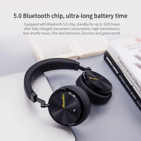 Active Noise Cancelling Wireless Bluetooth Headphones