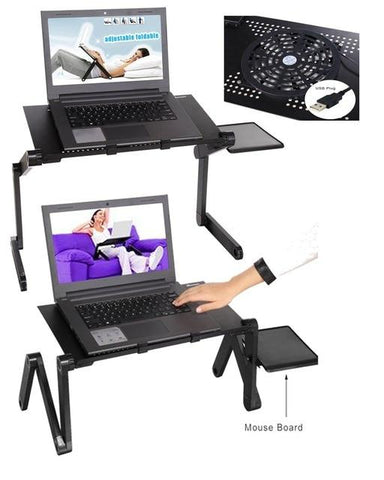 Adjustable Ergonomic Portable Aluminum Laptop