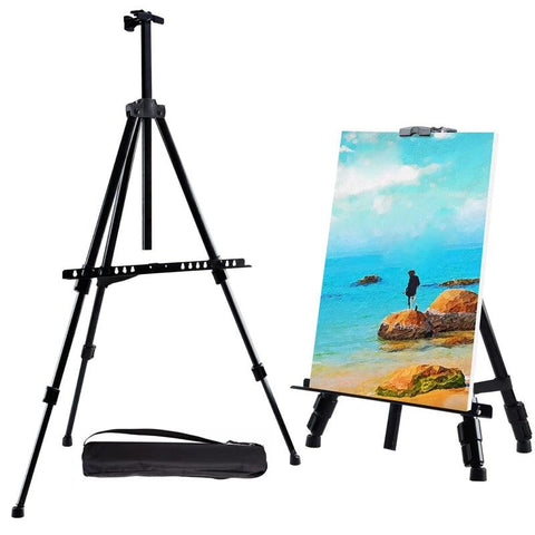 Adjustable Foldable Metal Sketch Easel Stand For Artist